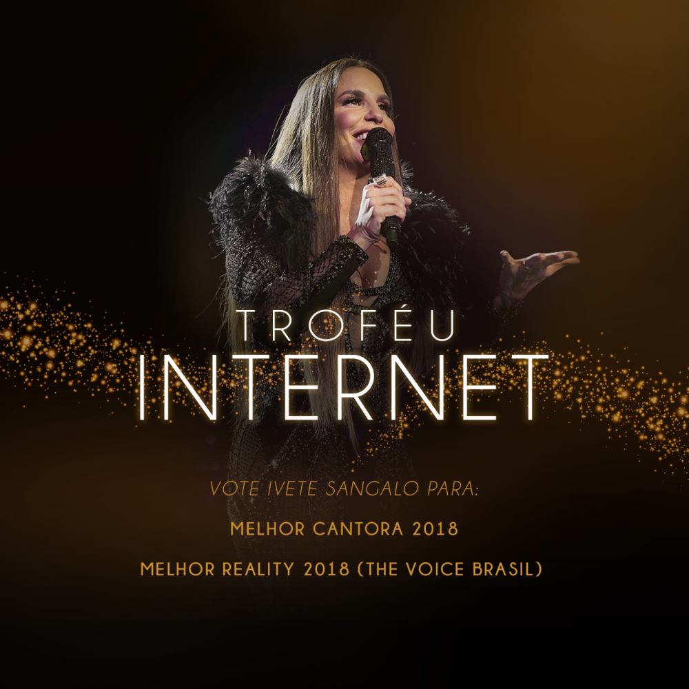 IVETE SANGALO CONCORRE A MAIS UM PRÊMIO