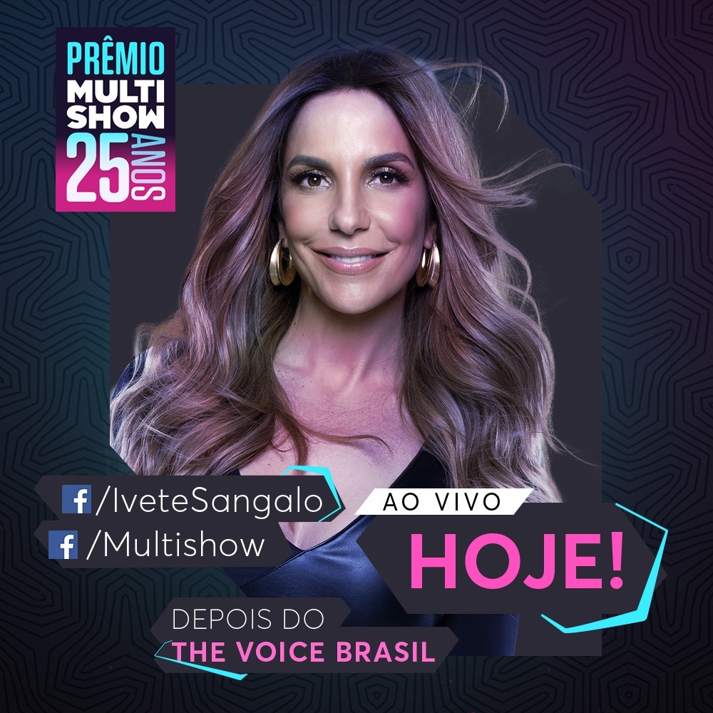 IVETE SANGALO FAZ APRESENTAÇÃO ESPECIAL NO PRÊMIO MULTISHOW 2018