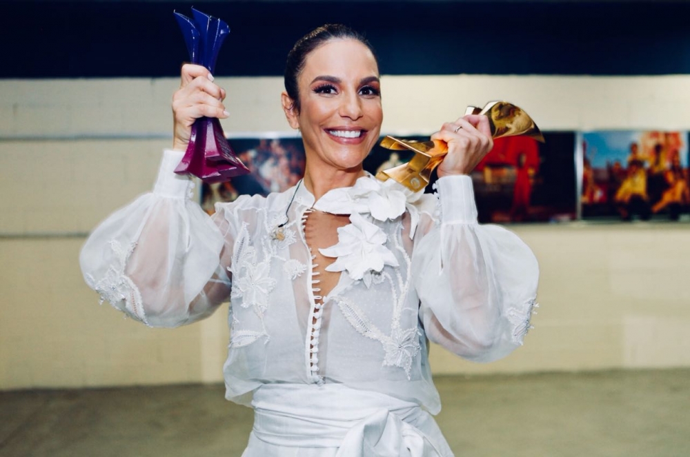 IVETE SANGALO MANTÉM RECORDE DE PREMIAÇÕES E É HOMENAGEADA NO PRÊMIO MULTISHOW