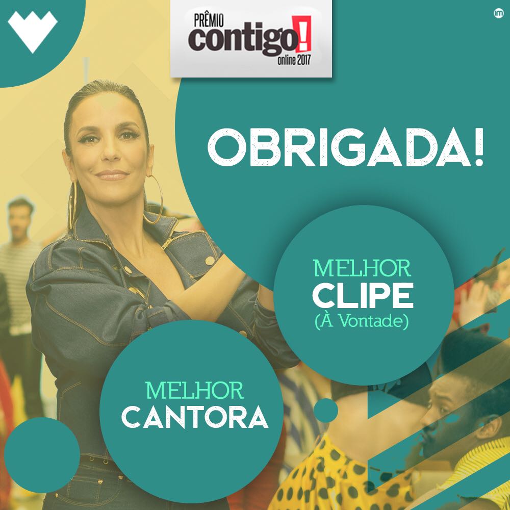 PRÊMIO CONTIGO 2017: IVETE SANGALO VENCE EM DUAS CATEGORIAS