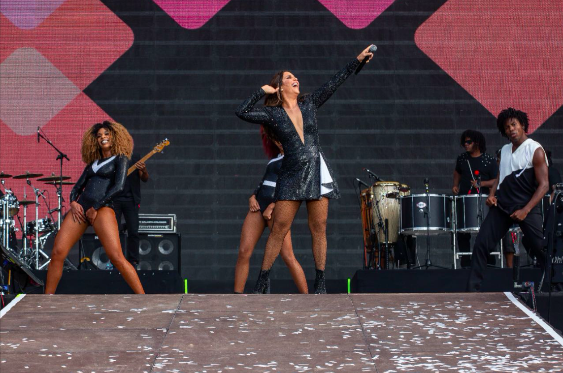 Ivete Sangalo se apresenta em edição comemorativa gratuita do Rock in Rio Lisboa