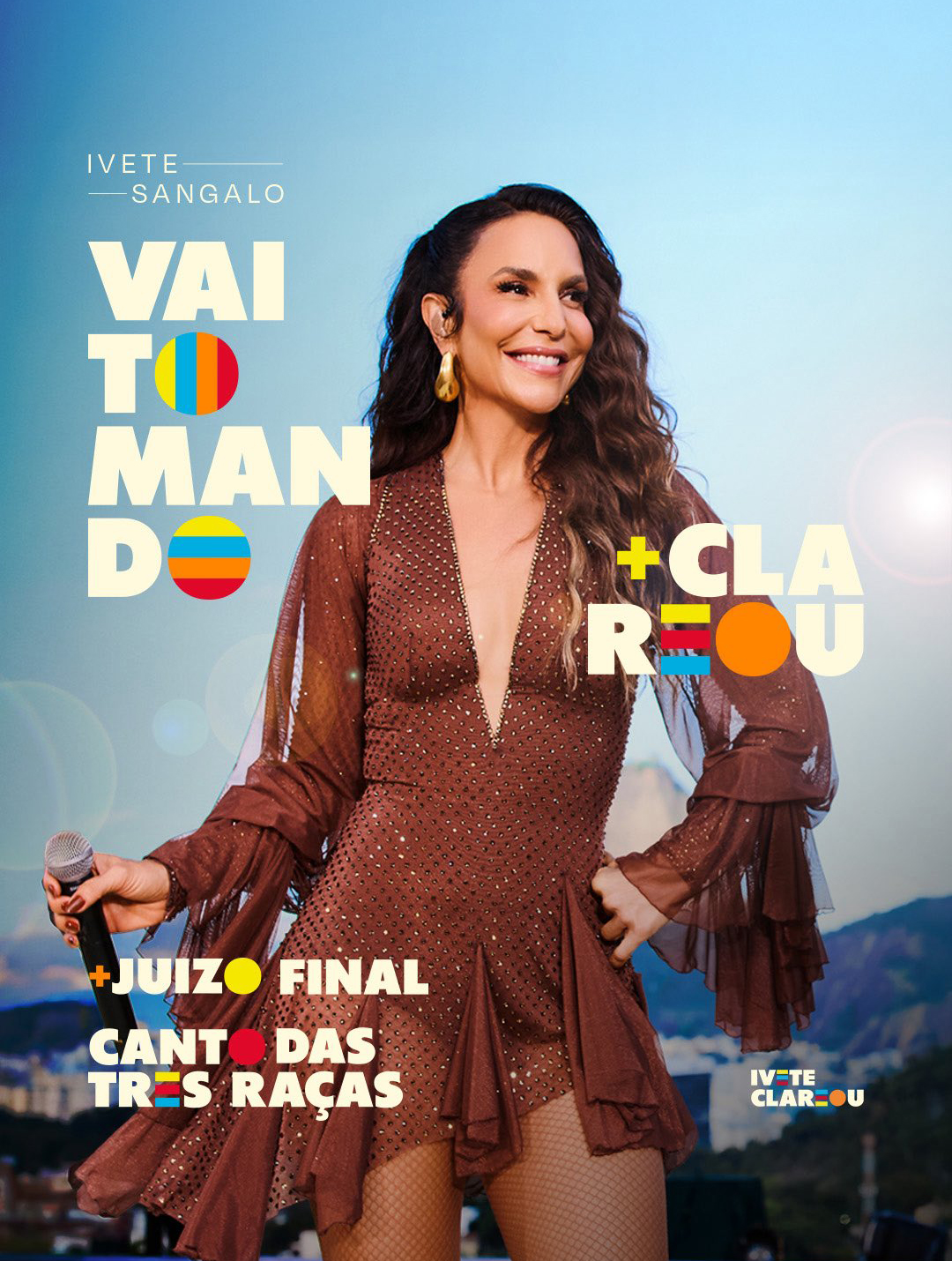 Ivete Sangalo chega com “Vai Tomando”, single triplo de seu projeto Ivete Clareou